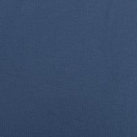 Baumwolljersey Organic Bio Jersey einfarbig indigo blau 1,5m Breite