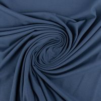 Baumwolljersey Organic Bio Jersey einfarbig indigo blau 1,5m Breite
