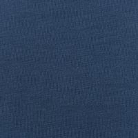 Organic Bio French Terry uni indigo blau 1,50m Breite