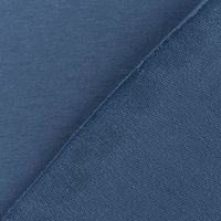 Organic Bio French Terry uni indigo blau 1,50m Breite