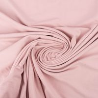 Baumwolljersey Organic Bio Jersey einfarbig puder rosa 1,5m Breite