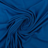 Baumwolljersey Organic Bio Jersey einfarbig kobalt blau 1,5m Breite