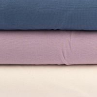 Strickschlauch Organic Bio Bündchenstoff indigo blau 35cm Breite