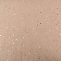 86634-Double-Gauze-Musselin-Foliendruck-Konfetti-Striche-einfarbig-hellbraun-goldfarbig-1-35m-Breite-86634-03.jpg Double Gauze Musselin Foliendruck Konfetti Striche einfarbig hellbraun goldfarbig 1,35m Breite