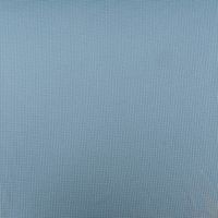 Organic Bio Waffeljerseystoff Waffelstrick Baumwolle einfarbig rauch blau 1,45m Breite