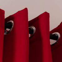 86658-oesenvorhang-Miami-Elbersdrucke-blickdicht-uni-rot-140cmx255cm-86658-03.jpg Blickdichter Ösenvorhang Miami von Elbersdrucke in Rot