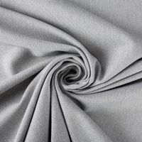 Polsterstoff Dekostoff Jacquard Flachgewebe Jane Struktur uni grau 1,40m Breite gedreht