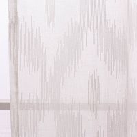 86676-Gardine-Rhombus-Barbara-Home-Collection-mit-verdeckten-Schlaufen-Scherli-Ikat-wollweiss-140cmx255cm-86676-04.jpg Transparente Gardine Rhombus aus der Barbara Home Collection mit Ikat Scherli Dessin in Wollweiß