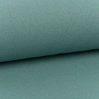Sweatstoff Lurex kuschelweich uni dunkel mint 1,45m Breite