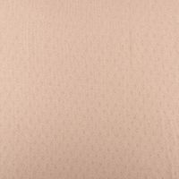Feinstrick Jersey Baumwolle Pointoille Lochmuster uni braun 1,4m Br.