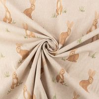 86720-Dekostoff-Halbpanama-Leinenlook-Aquarell-Woodland-Rabbit-Hasen-natur-braun-1-40m-Breite-86720-06.jpg