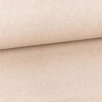 Abwaschbarer Tischdeckenstoff im Leinenlook in einem dezenten uni Naturton