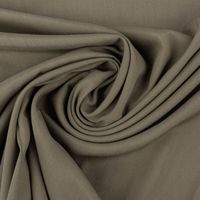 Viskose Stoff Radiance Meterware Bekleidung uni rauch grün 1,40m breit