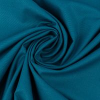 Canvas Baumwollstoff Waterproof wasserabweisend uni petrol 1,40m breit