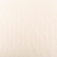 Vorhangstoff Dekostoff Double Face Art Deco Grafikdessin beige 1,35m Breite