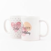 86776-Tasse-Happy-Birthday-oder-Alles-Liebe-Porzellan-weiss-rosa-orange-350ml-112941-Gruppe-01_1.jpg 2 Tassen mit Aufschrift Alles Liebe happy birthday
