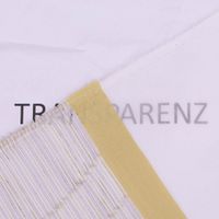 86778-Gardinenstoff-Scherli-Emiliana-halbtransparent-Streifen-weiss-gruen-152cm-Breite-DSC-5174.jpg Halbtransparenter Gardinenstoff Emiliana mit hochwertigen Scherli-Effekten und Streifen-Dessin in Weiß und Grün