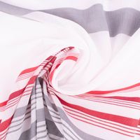 86782-Gardinenstoff-Marula-transparent-Streifen-weiss-rot-grau-148cm-Breite-DSC-5212.jpg Transparenter Gardinenstoff Marula mit modernem Streifen-Dessin in Weiß, Grau und Rot