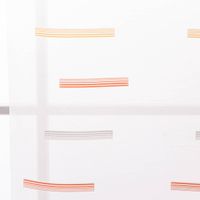 86804-Schiebegardinen-Meterware-Scherli-Barcadi-Streifen-wollweiss-rot-orange-grau-60cm-Breite-DSC-4638.jpg Schiebegardinen Meterware Barcadi mit hochwertigem Scherlidessin in Wollweiß mit Akzenten in Rot, Orange und Grau in 60cm Stoffbreite