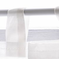 86813-Scheibengardine-Breeze-transparente-Meterware-mit-Schlaufen-Graeser-wollweiss-beige-46cm-Hoehe-86813-04.jpg Transparente Schlaufen Scheibengardine Breeze mit Gräser-Dessin in Wollweiß und Beige in 46cm Höhe
