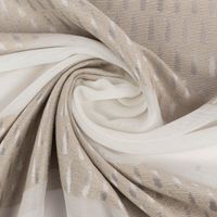 86817-Gardinenstoff-Voile-transparent-Tivoli-Streifen-weiss-beige-152cm-Breite-DSC-5084.jpg Transparenter Voile Gardinenstoff Tivoli mit modernem Streifen-Dessin in Weiß und Beige mit 152cm Stoffbreite