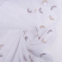 86905-Gardinenstoff-Voile-Stickerei-Fransen-Blumen-Bogenkante-weiss-grau-beige-280cm-Breite-86905-06.jpg Gardinenstoff Voile Stickerei Fransen Blumen Bogenkante weiß grau beige 280cm Breite