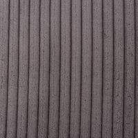 Cord Polsterstoff Möbelstoff cord Baby Rib grau 1,45m