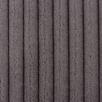 Cord Polsterstoff Möbelstoff cord Baby Rib grau 1,45m