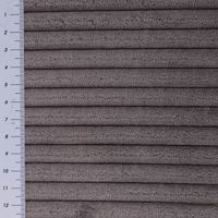 Cord Polsterstoff Möbelstoff cord Baby Rib grau 1,45m