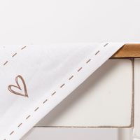 Detail Borte als Umrandung von Mitteldecke