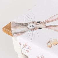 Detail Kaninchen in beige rosa