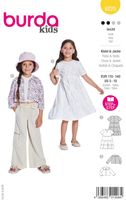 Burda Schnittmuster 9225 Kinder Kleid & Jacke