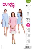 Burda Schnittmuster 5804 Damen Kleid
