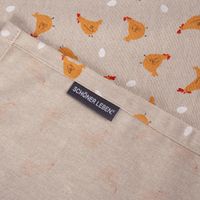 86997-Tischlaeufer-Leinenlook-Little-Happy-Chicken-natur-gelb-40x160cm-von-SCHoeNER-LEBEN--DSC-6910.jpg Tischläufer Leinenlook Little Happy Chicken natur gelb 40x160cm von SCHÖNER LEBEN. Label
