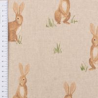 87000-Tischlaeufer-Aquarell-Woodland-Rabbit-Hasen-natur-braun-40x160cm-von-SCHoeNER-LEBEN--86720-05.jpg Tischläufer Aquarell Woodland Rabbit Hasen natur braun 40x160cm von SCHÖNER LEBEN. Stoff