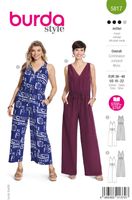 87014-Burda-Schnittmuster-5817-Damen-Overall-Jumpsuit-5817-SB-EU.jpg Burda Schnittmuster 5817 Damen Overall Jumpsuit