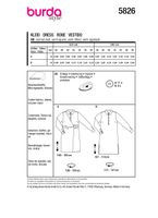 87024-Burda-Schnittmuster-5826-Damen-Kleid-5826-back-envelope-EU.jpg Burda Schnittmuster 5826 Damen Kleid