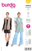 Burda Schnittmuster 5827 Damen Weste