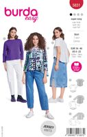 Burda Schnittmuster 5831 Damen Shirt