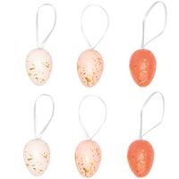 Eier zum hängen farbmix rosa
