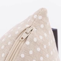 87098-Kissenhuelle-Basic-Dot-Puenktchen-Leinenlook-natur-weiss-in-versch--Groessen-von-SCHoeNER-LEBEN--85646-Kissen-07.jpg Kissenhülle Basic Dot Pünktchen Leinenlook natur weiß von SCHÖNER LEBEN. Reißverschluss