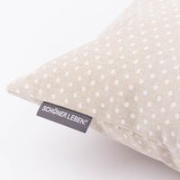 87098-Kissenhuelle-Basic-Dot-Puenktchen-Leinenlook-natur-weiss-in-versch--Groessen-von-SCHoeNER-LEBEN--85646-Kissen-08.jpg Kissenhülle Basic Dot Pünktchen Leinenlook natur weiß von SCHÖNER LEBEN. Label