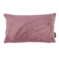 Kissenhülle Breitcord Baby Rib mauve von SCHÖNER LEBEN. 30x50