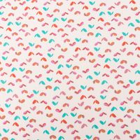 87124-Musselin-Stoff-Double-Gauze-Loove-beige-bunt-1-30m-Breite-87124-02.jpg Musselin Stoff Double Gauze Loove beige bunt 1,30m Breite