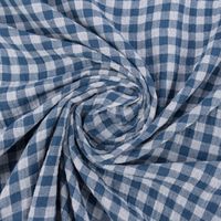 87132-Musselin-Stoff-Double-Gauze-Doubleface-Vichy-Karo-blau-weiss-1-30m-Breite-87132-06.jpg Musselin Stoff Double Gauze Doubleface Vichy Karo blau weiß 1,30m Breite