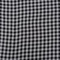 87133-Musselin-Stoff-Double-Gauze-Doubleface-Vichy-Karo-schwarz-weiss-1-30m-Breite-87133-02.jpg Musselin Stoff Double Gauze Doubleface Vichy Karo schwarz weiß 1,30m Breite