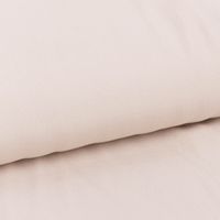 Viskose Stoff Radiance Meterware für Bekleidung uni beige 1,40m Breite