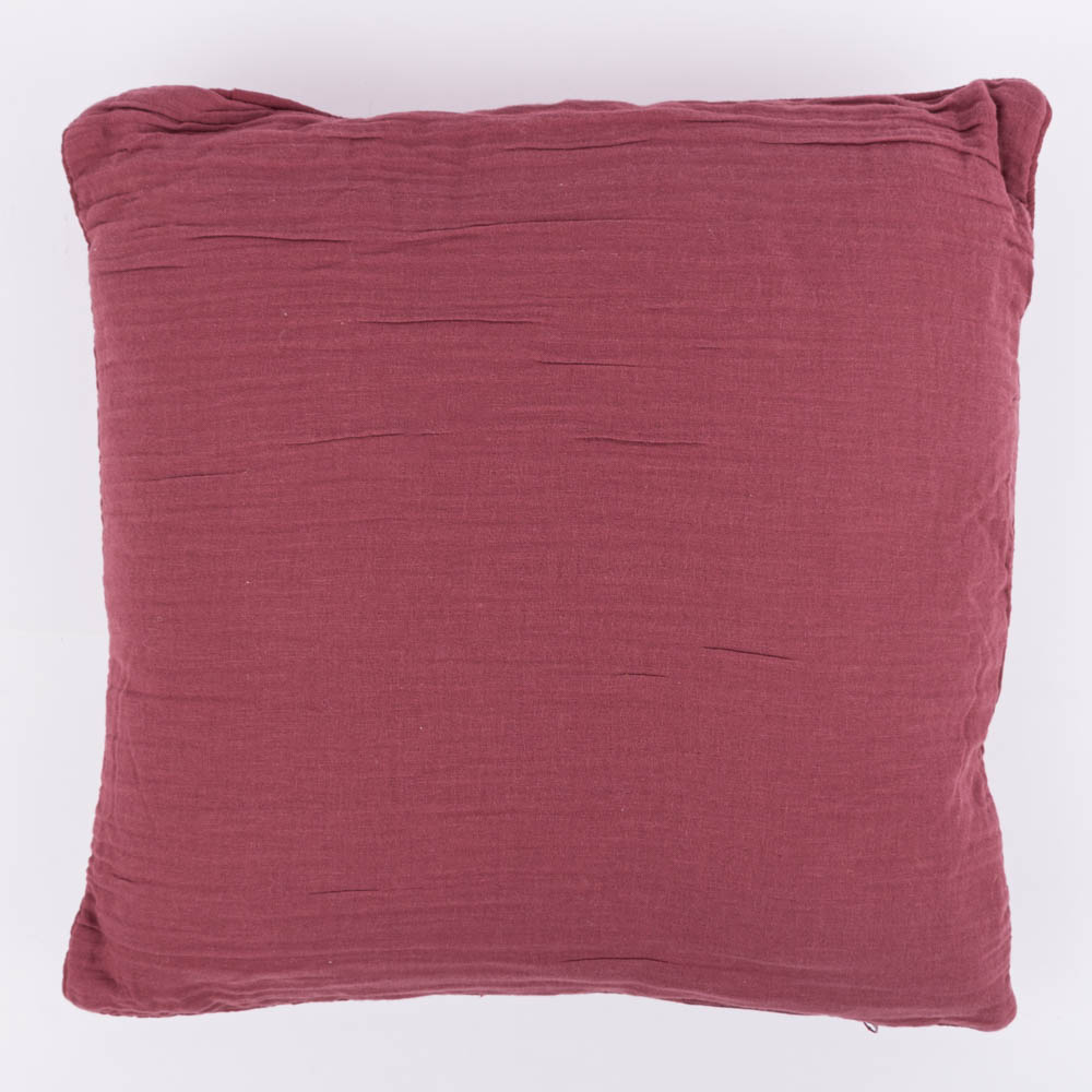 87176-Deko-Kissen-aus-Musselin-Baumwolle-mit-Kederumrandung-uni-verschiedene-Farben-45x45cm-o--30x50cm-DSC-KW16-2024-128.jpg Musselinkissen einfarbig bordeaux quadratisch mit keder Vorderseite