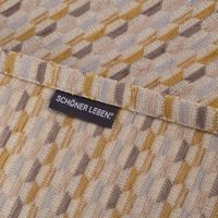 87184-Tischlaeufer-Mira-Hexagon-beige-gelb-40x160cm-von-SCHoeNER-LEBEN--DSC-6879.jpg Tischläufer Mira Hexagon beige gelb 40x160cm von SCHÖNER LEBEN.