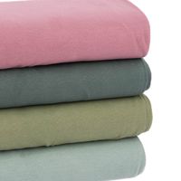 Bündchenstoff Schlauchware Organic Bio fein alt lila  35cm Breite